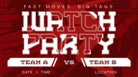 Extreme Tag Watch Party Animation