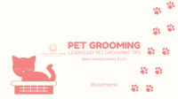 Pet Groomer YouTube Banner