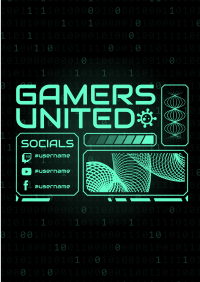 Gamers United Poster