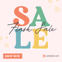 Quirky Flash Sale Instagram Post