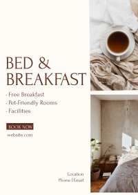 Bed and Breakfast Services Flyer