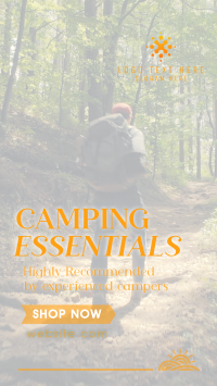 Mountain Hiking Camping Essentials Video