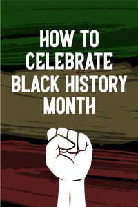 Black History Month Pinterest Pin