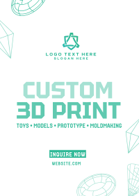 3D Print Poster