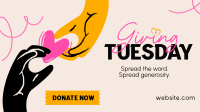 Give back this Giving Tuesday Animation