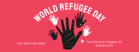 Hand Refugee Facebook Cover