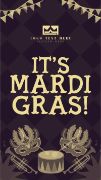 Rustic Mardi Gras Instagram Reel