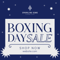 Boxing Day Sparkles Instagram Post Image Preview