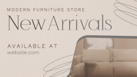 Minimalist Furniture Store Animation