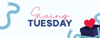 Giving Tuesday Donation Box Facebook Cover Design