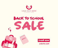 Back to School Sale Facebook Post