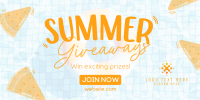 Refreshing Summer Giveaways Twitter Post