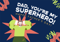 Fathers Day Postcard example 2