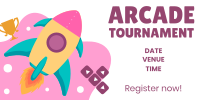 Arcade Tournament Twitter Post