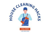 Janitorial Service Pinterest Cover Design