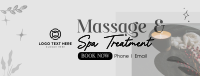 Massage and Spa Wellness Facebook Cover