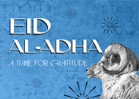 Eid al-Adha Postcard Design