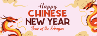 Chinese New Year Dragon Facebook Cover