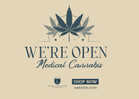 Healthy Cannabis Postcard