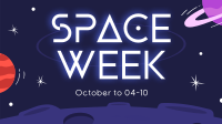 Space Week Event Animation