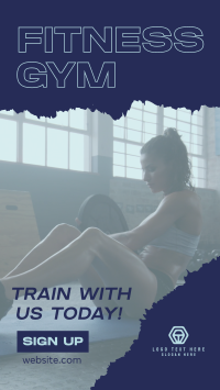 Train With Us Facebook Story