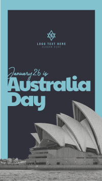 Vintage Australia Day Instagram Story