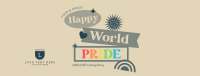 Gradient World Pride Facebook Cover