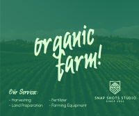 Organic Agriculture Facebook Post