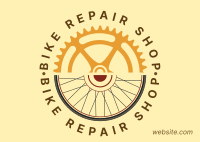 The Bike Shop Postcard