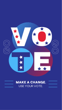 Vote for Change Instagram Reel Image Preview