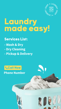 Laundry Made Easy Instagram Story