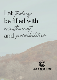 Cool Nature Quote Poster