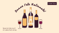 Bastille Day Wine Facebook Event Cover