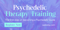 Psychedelic Therapy Training Twitter Post