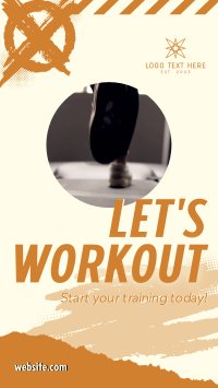 Start Gym Training TikTok Video