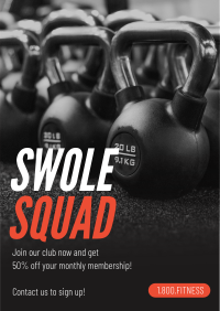 Swole Squad Flyer