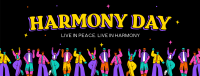 Harmony Day Sparkles Facebook Cover Image Preview