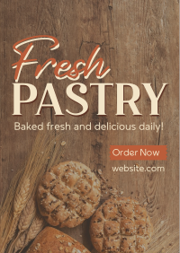 Rustic Pastry Bakery Flyer