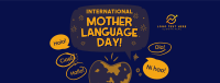 World Mother Language Facebook Cover