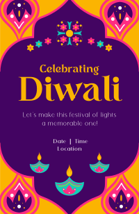 Festival Of Lights Invitation