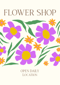 Flower & Gift Shop Flyer
