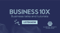 Business Talks Facebook Event Cover