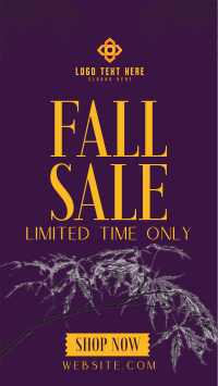 Fall Season Sale TikTok Video