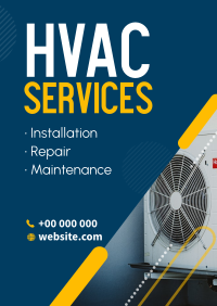 Fast HVAC Services Poster