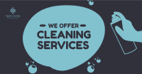 Offering Cleaning Services Facebook Ad Image Preview