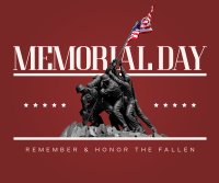 Solemn Memorial Day Facebook Post