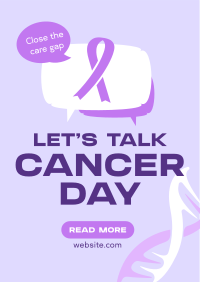 Cancer Awareness Discussion Flyer