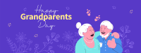 Happy Grandparents Day Facebook Cover Image Preview