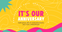 Anniversary Discounts Facebook Ad