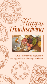 Thanksgiving Day TikTok Video Design